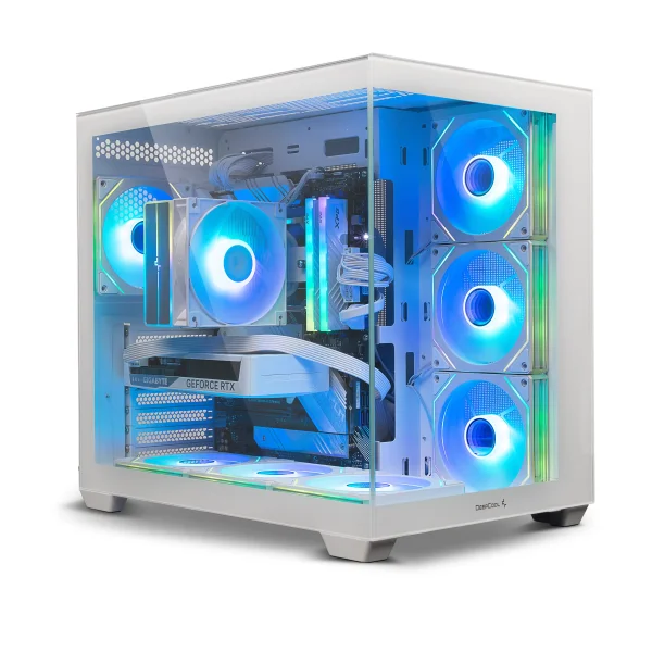PC Gamer Blanc - RX 9060 XT 16 Go - Ryzen 5 7500F