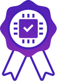 Un badge ou un ruban